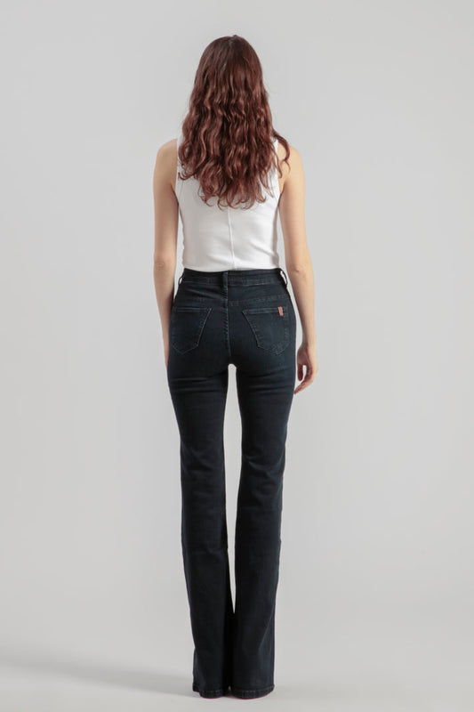 Dahlia Denim Blue Black