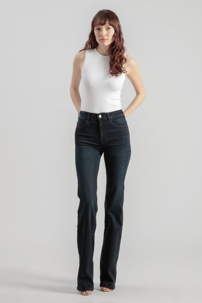 Dahlia Denim Blue Black