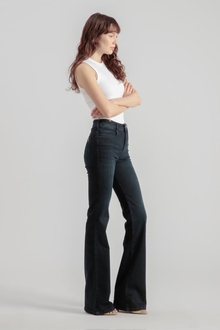 Dahlia Denim Blue Black
