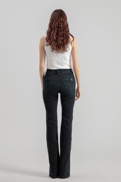 Dahlia Denim Blue Black