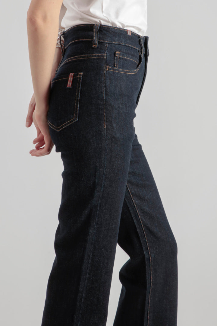 Dahlia Denim Blue Raw