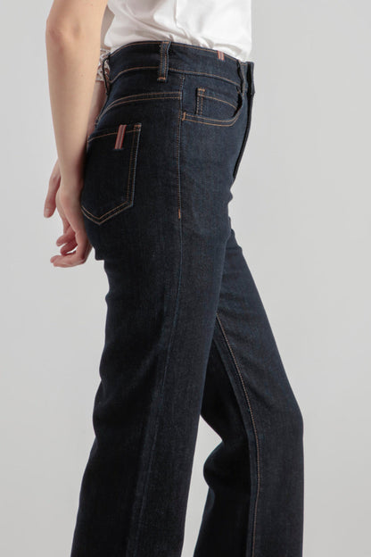 Dahlia Denim Blue Raw