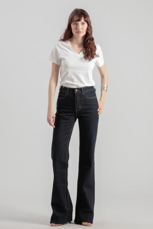Dahlia Denim Blue Raw