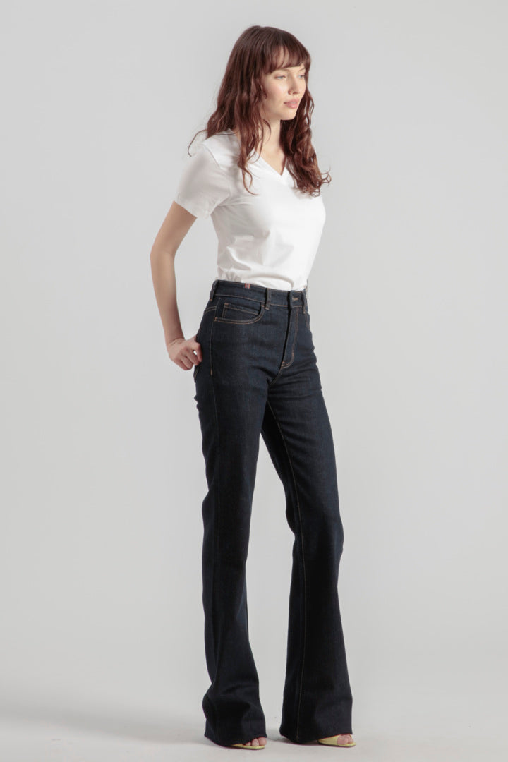 Dahlia Denim Blue Raw