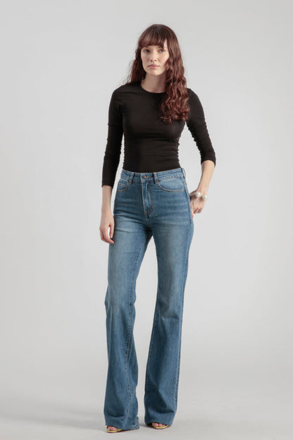 Dahlia Denim Blue