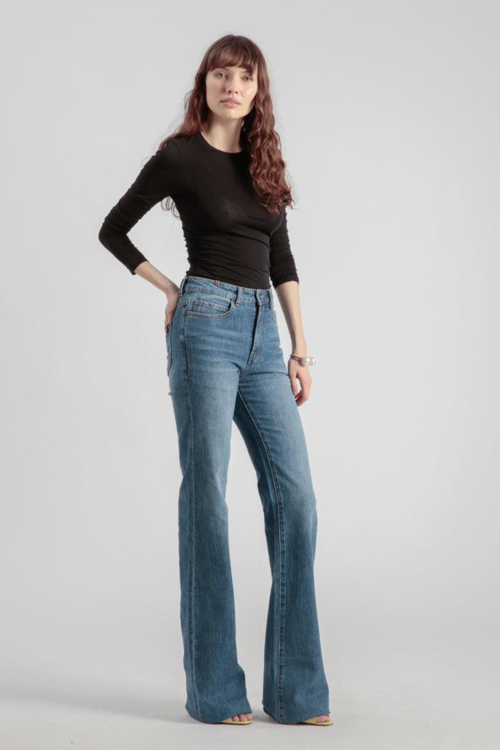 Dahlia Denim Blue