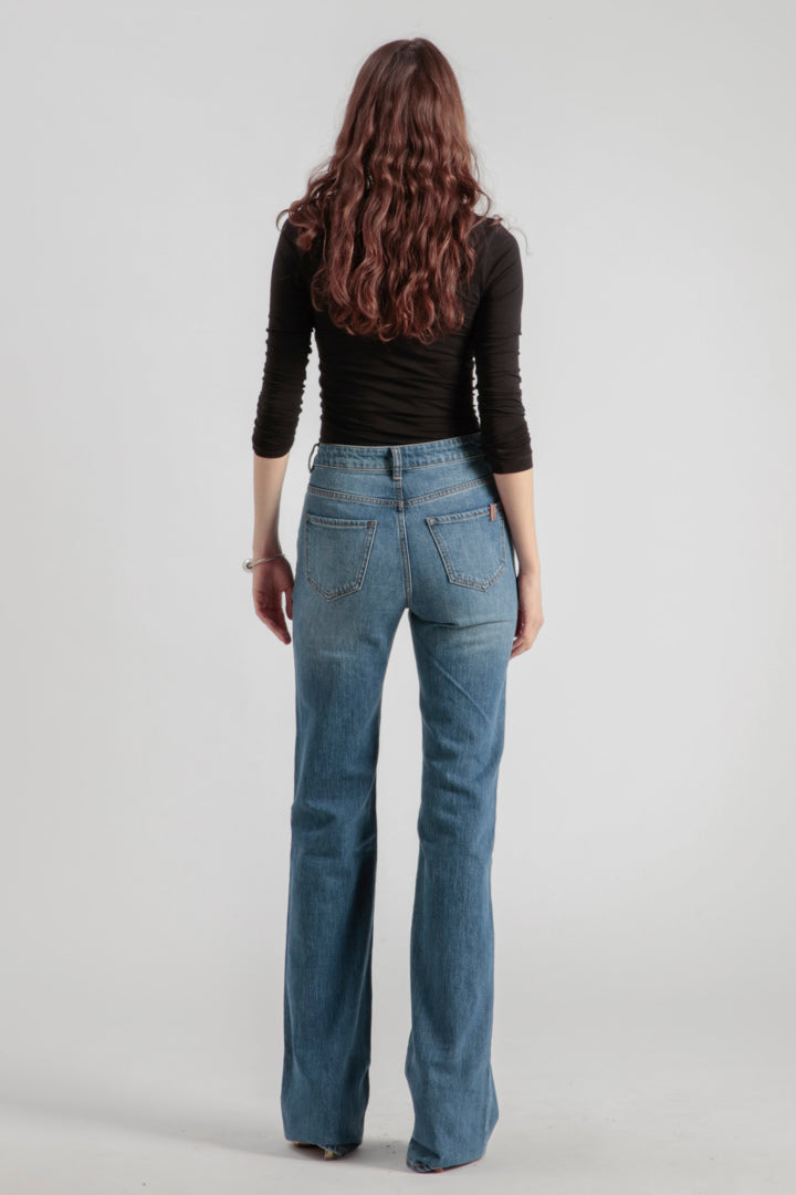 Dahlia Denim Blue