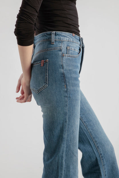 Dahlia Denim Blue