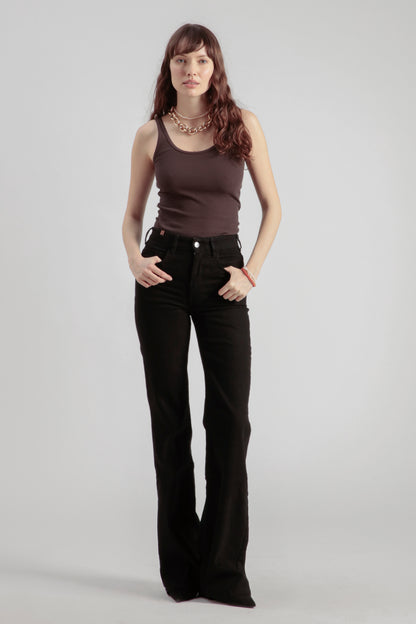 Dahlia Denim Black