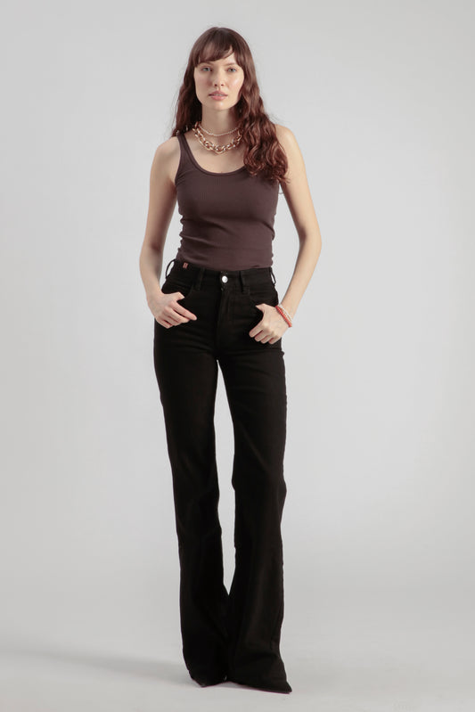 Dahlia Denim Black