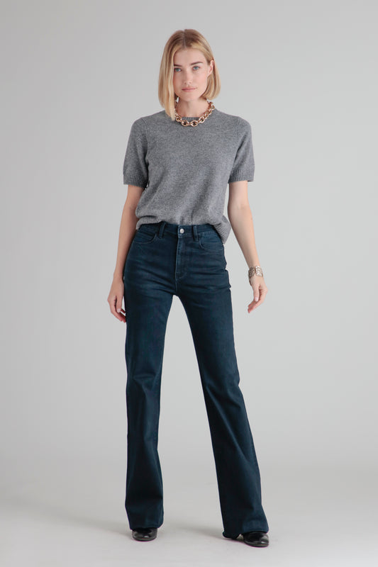 Dahlia Denim Vintage Blue Black