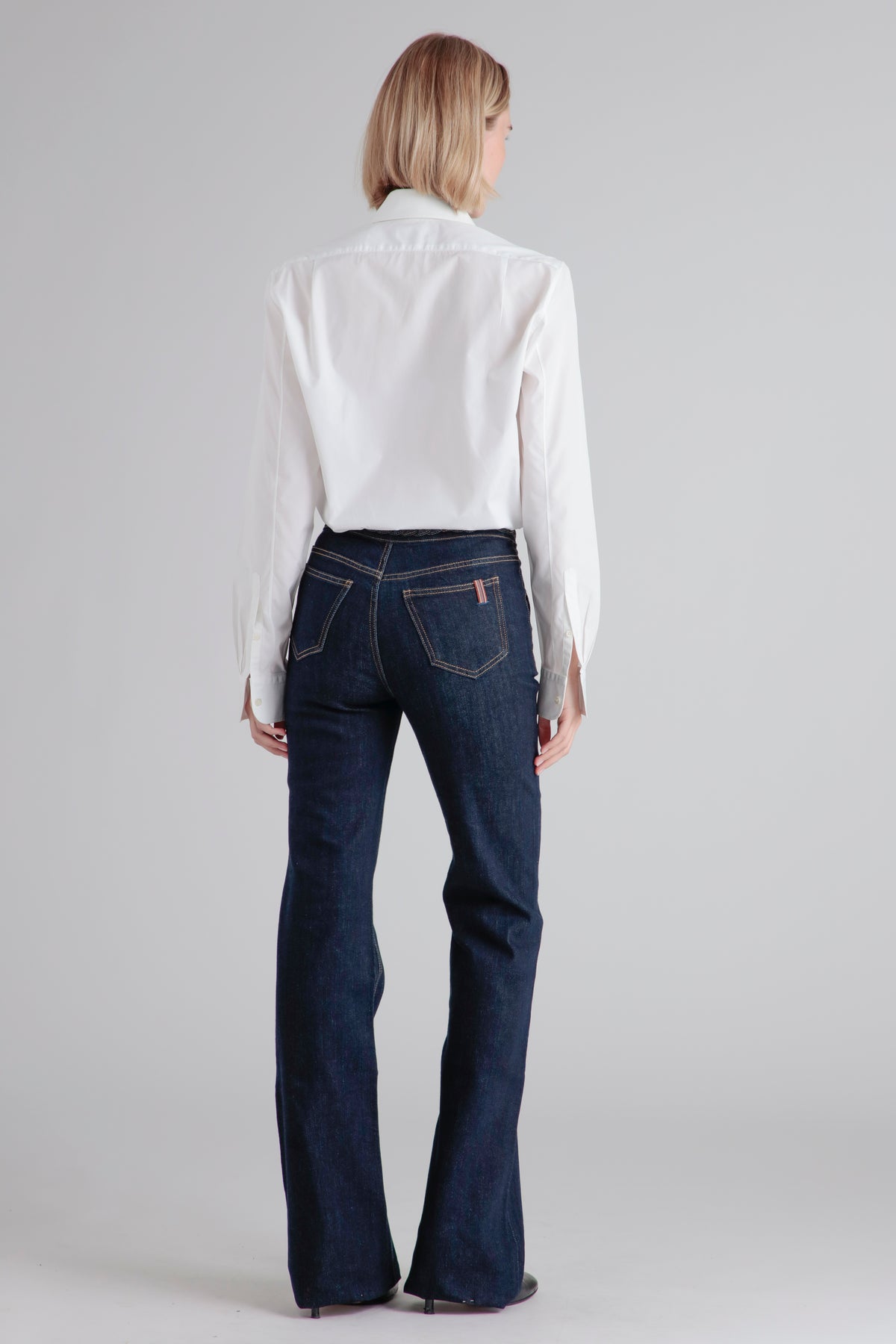 Dahlia Carpenter Denim Blue Raw
