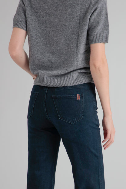 Dahlia Denim Vintage Blue Black