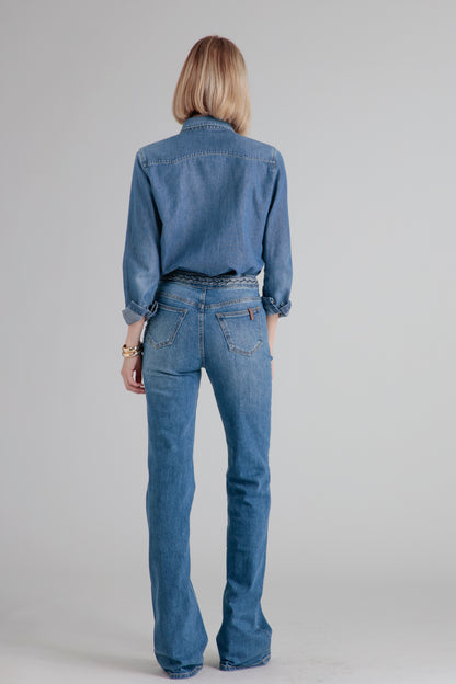 Dahlia Carpenter Denim Blue