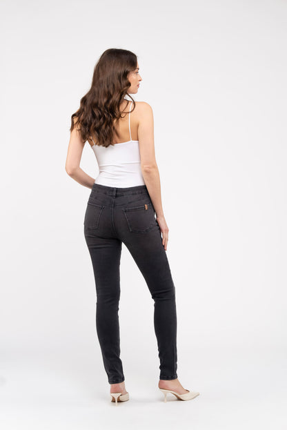 Bamboo Denim Stretch Charcoal