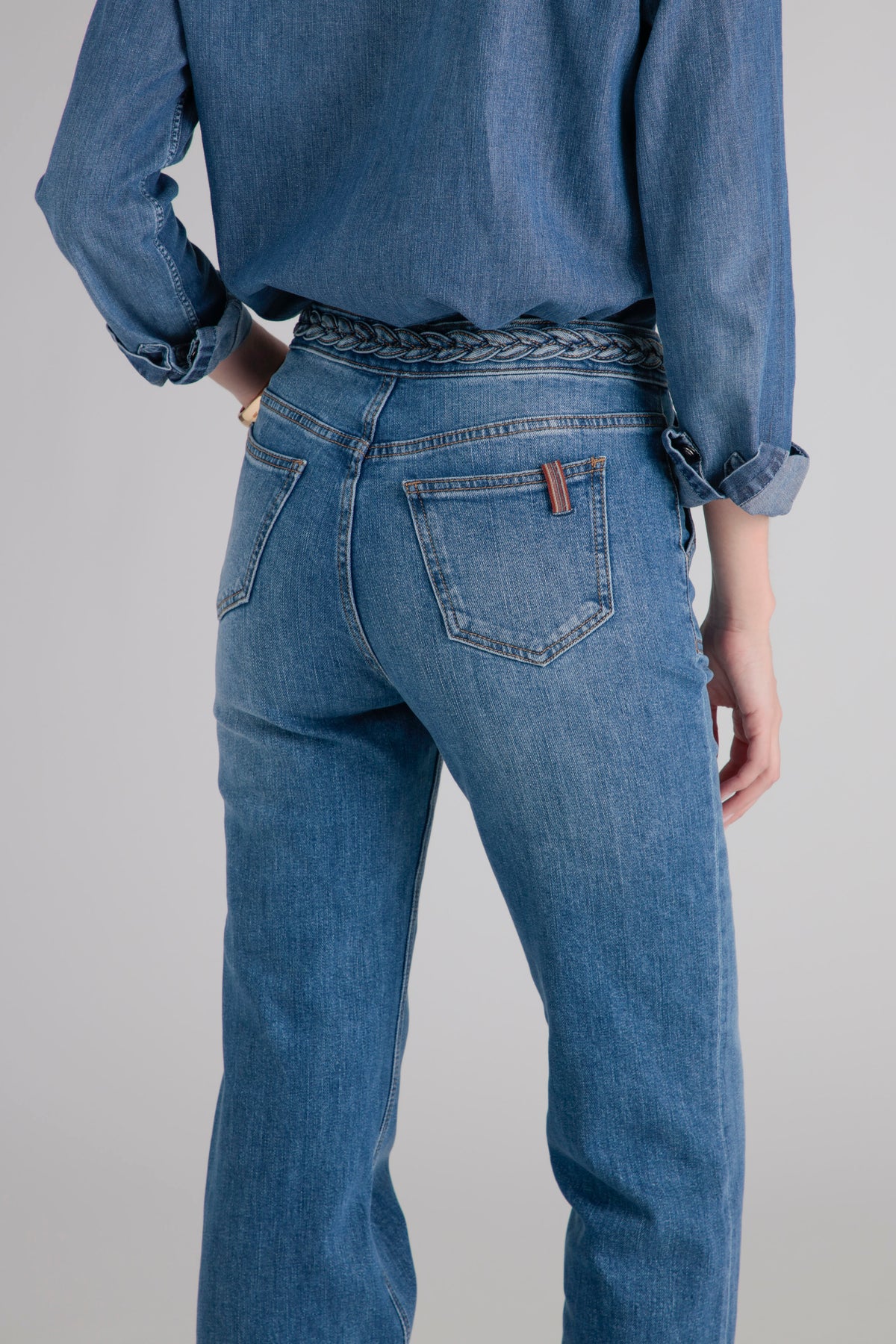 Dahlia Carpenter Denim Blue