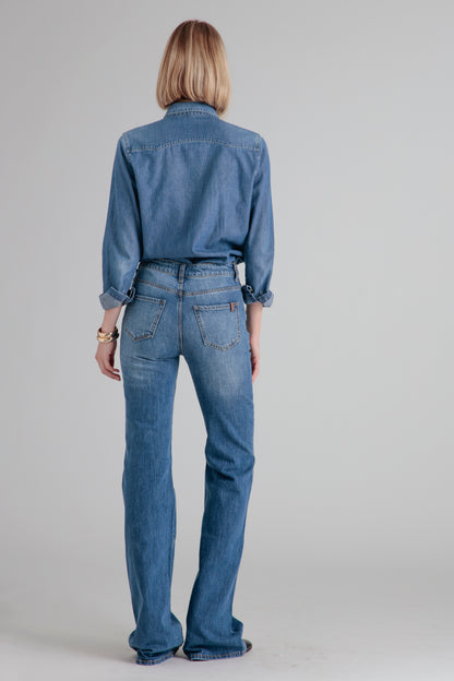 Dahlia Denim Blue