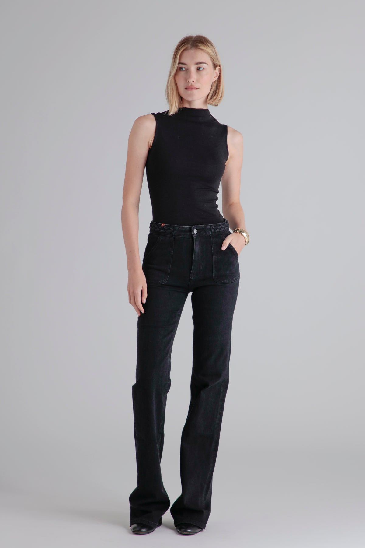 Dahlia Carpenter Denim Vintage Black
