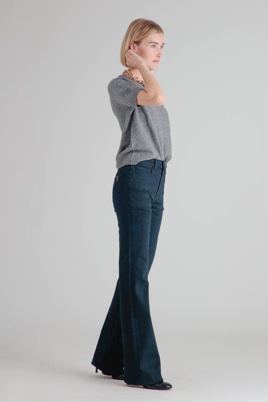 Dahlia Denim Vintage Blue Black