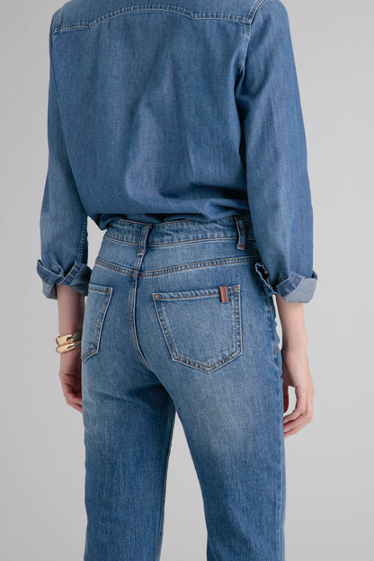 Dahlia Denim Blue