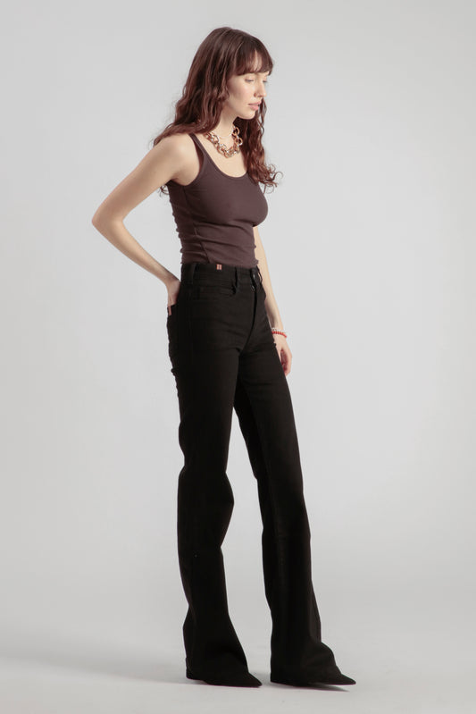 Dahlia Denim Black