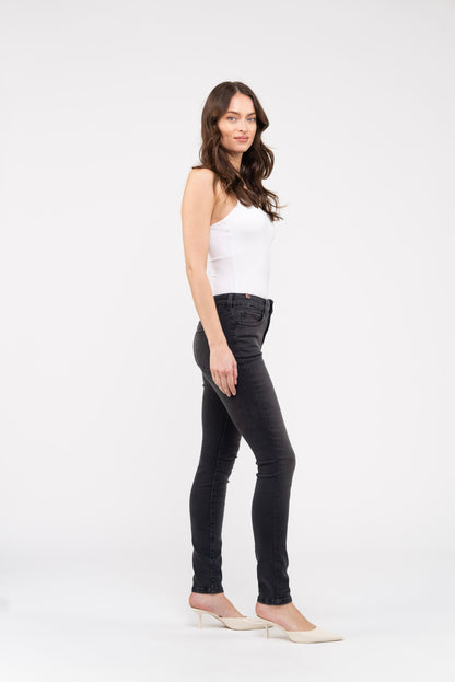 Bamboo Denim Stretch Charcoal