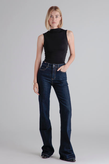 Dahlia Denim Blue Raw