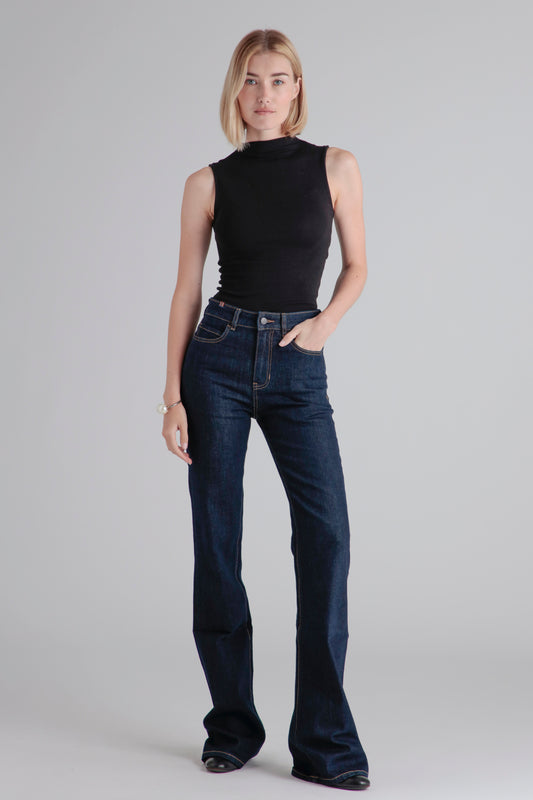 Dahlia Denim Blue Raw
