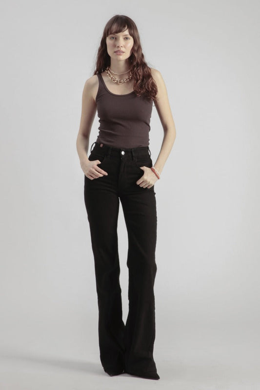 Dahlia Denim Black