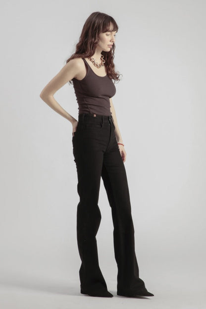Dahlia Denim Black