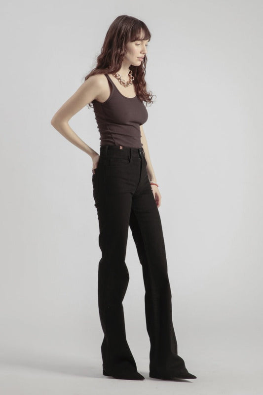 Dahlia Denim Black