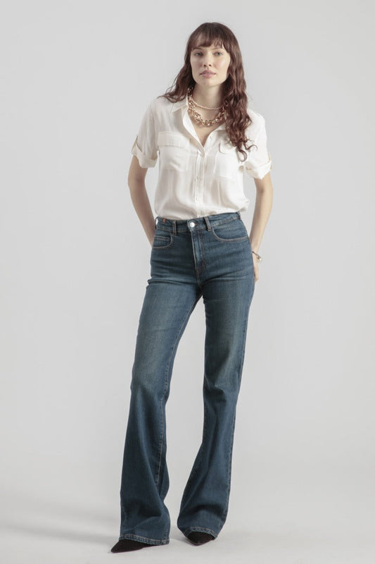 Dahlia Denim Medium Blue