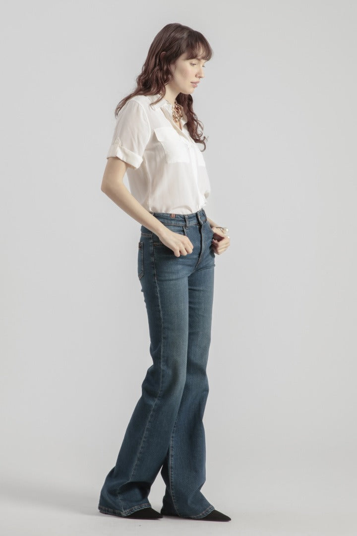 Dahlia Denim Medium Blue