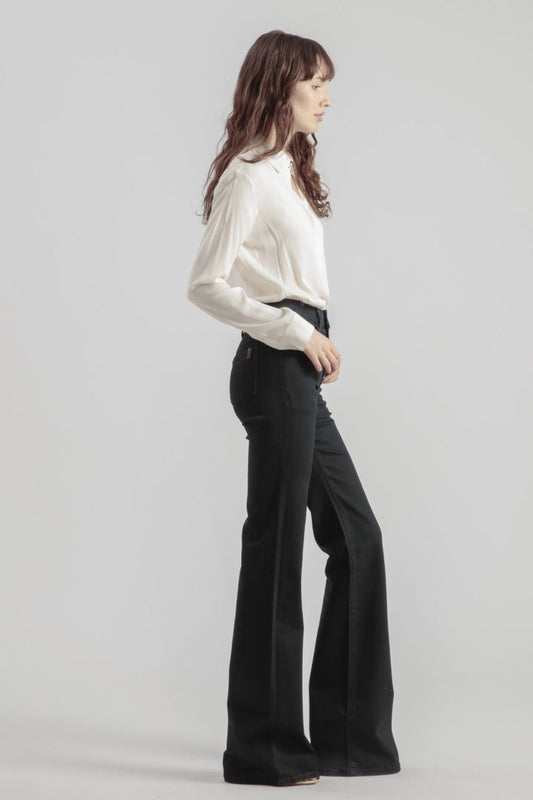 Dahlia Denim Vintage Blue Black